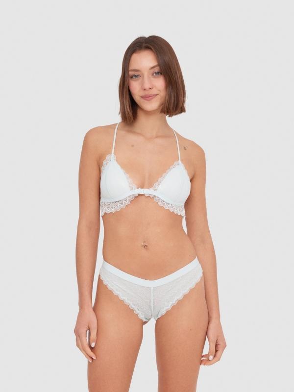 In side Sujetador triangular encaje