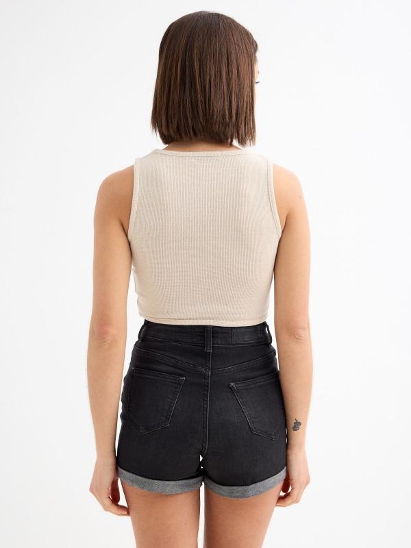 In Side Top Ajustado Lurex