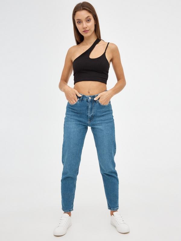 In Side Top Asimétrico Doble Tirante