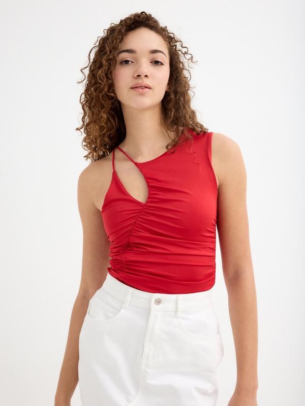 In Side Top Cuello Cut Out