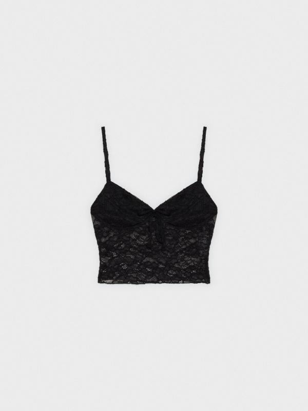 In Side Top De Tirantes Blonde