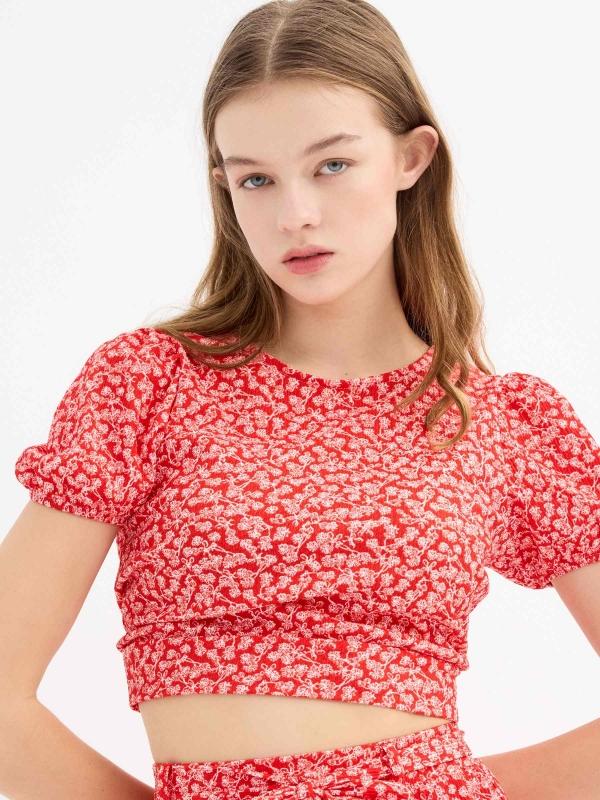 In Side Top Floral Lazo