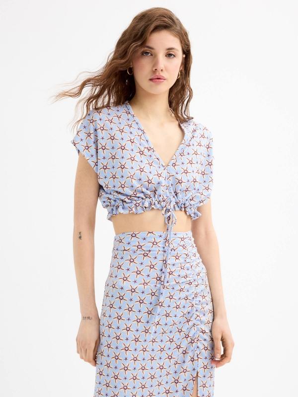 In side Top flores y estrellas de mar