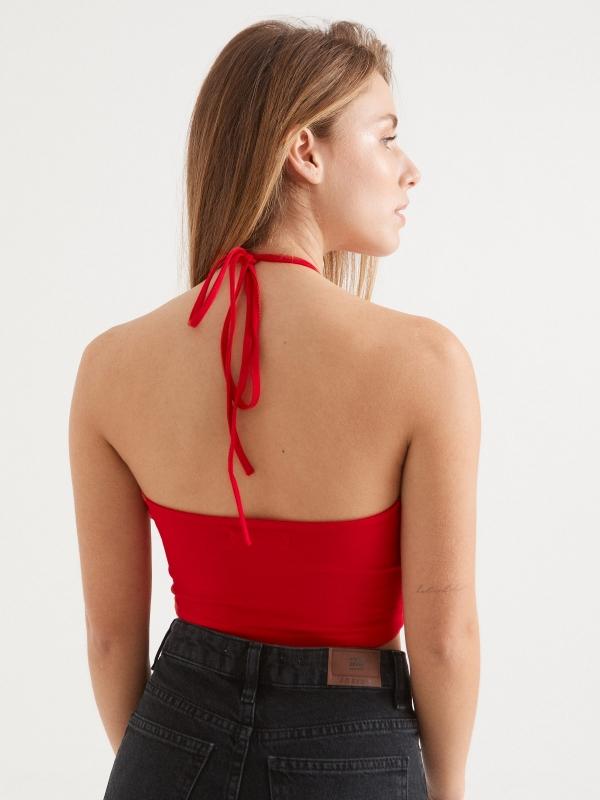 In side Top halter abertura