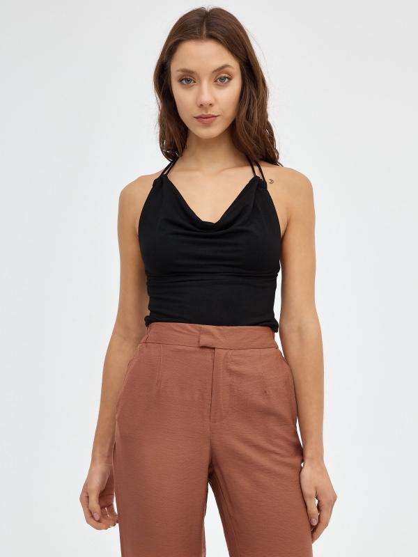 In side Top halter doble