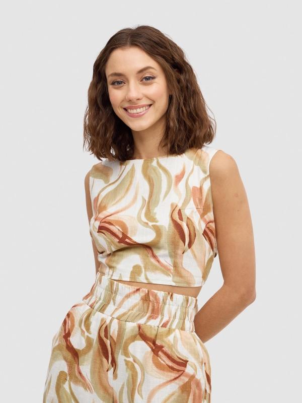 In side Top lazo en la espalda