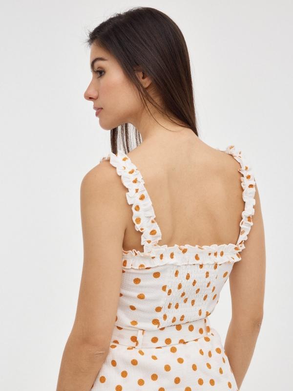 In Side Top Lunares Curly