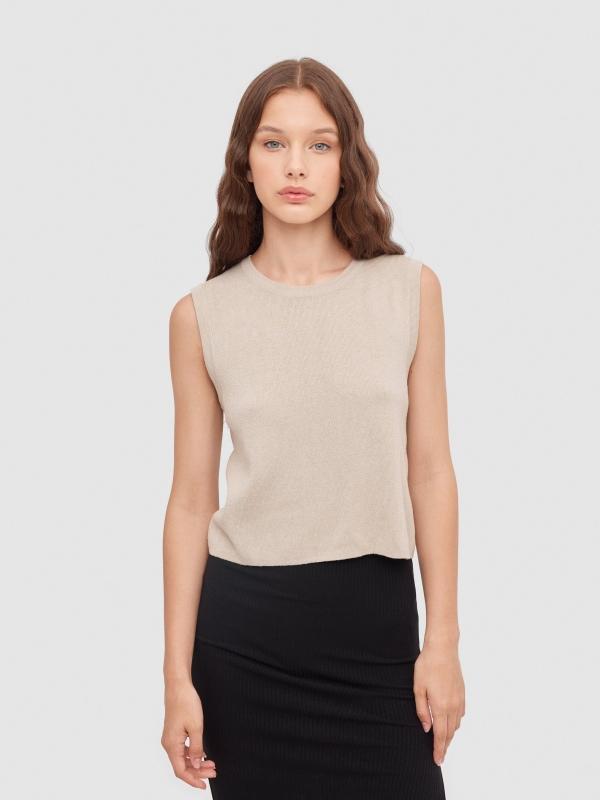 In side Top punto sin mangas