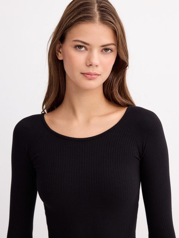 In Side Vestido Bardot