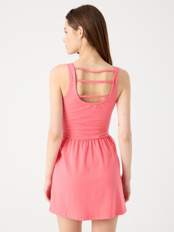 In Side Vestido Espalda Tiras