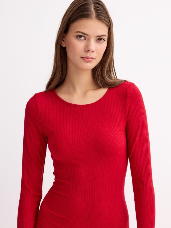 In Side Vestido Midi Abertura