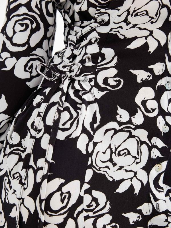 In Side Vestido Midi Camisero