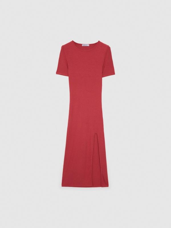 In Side Vestido Midi Canalé