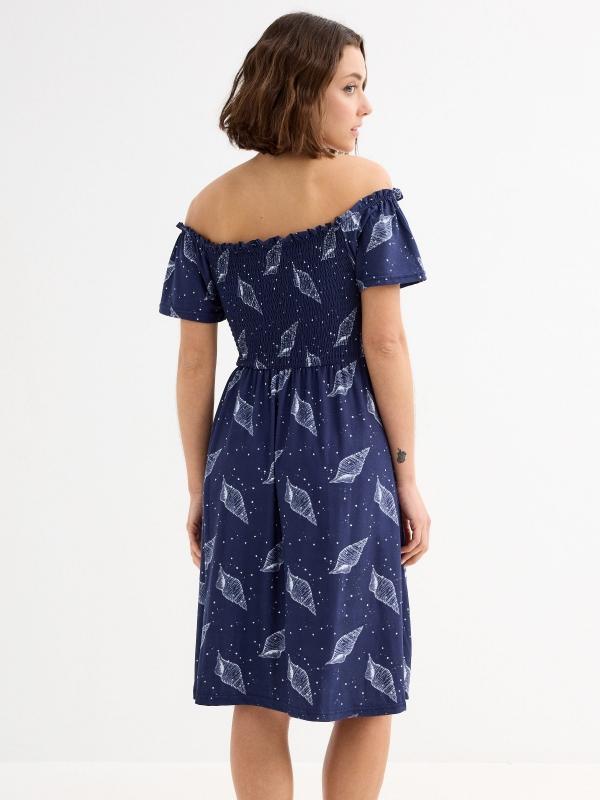 In Side Vestido Midi Caracola