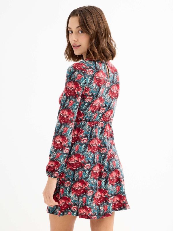 In Side Vestido Mini Amapolas