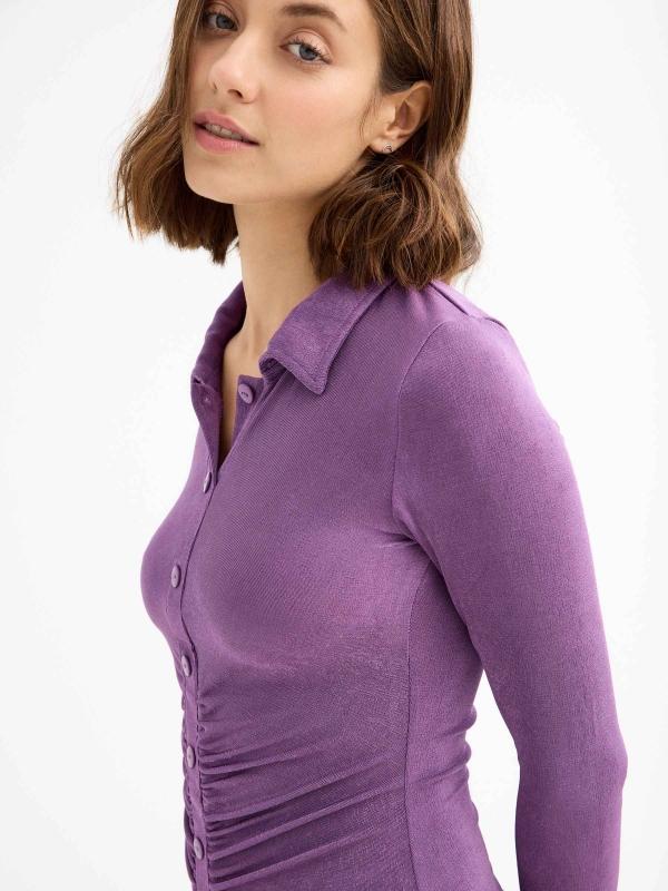 In Side Vestido Mini Cierre De Tapeta