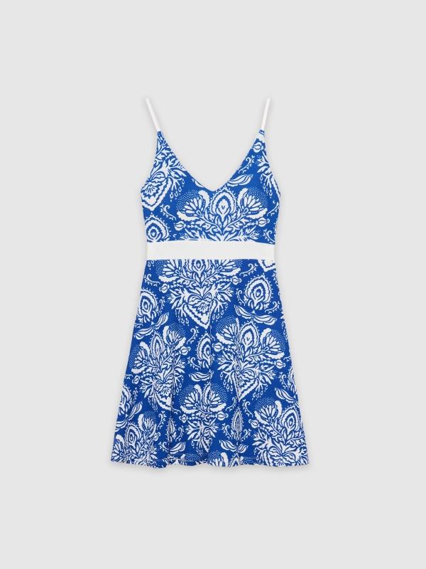 In Side Vestido Vuelo Estampado