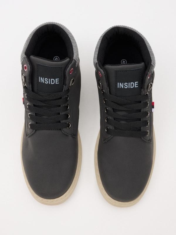 In Side Zapatilla Bota Con Cuello