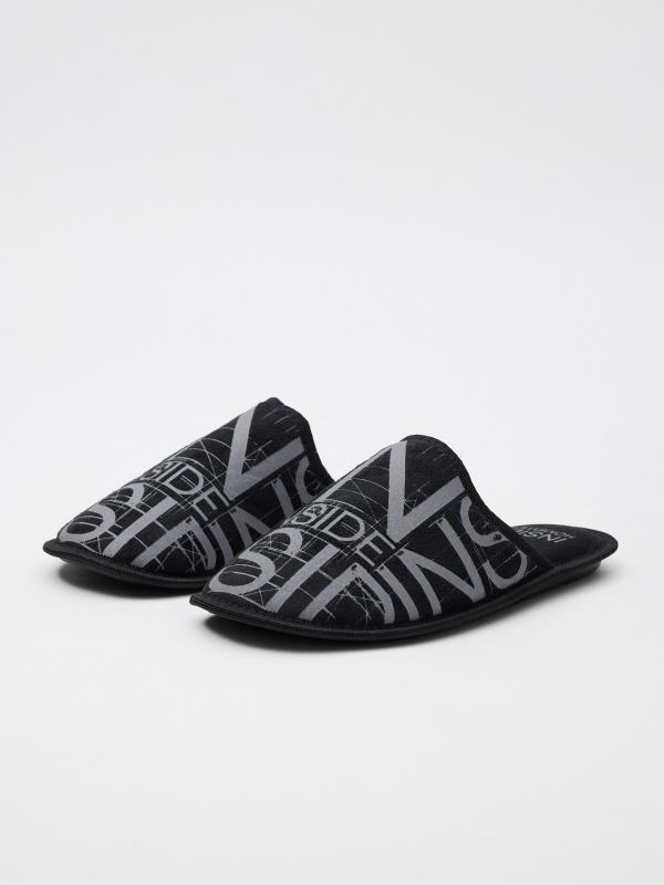 In Side Zapatilla De Casa Print INSIDE