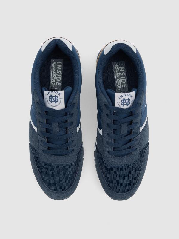 In Side Zapatilla Deportiva Combinada Azul
