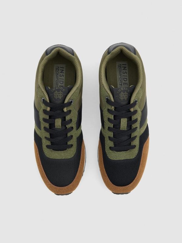 In Side Zapatilla Deportiva Combinada Verde