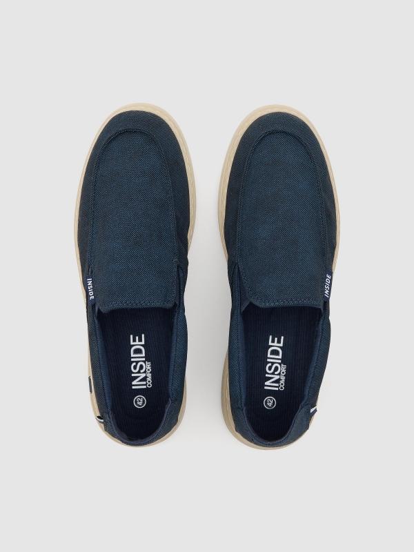 In Side Zapatilla Lona Elástica