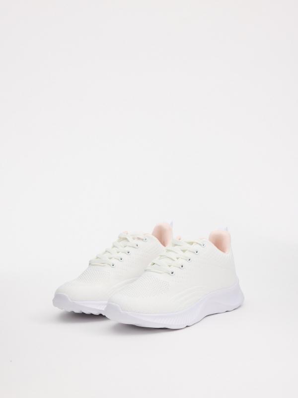 In Side Zapatilla Running Blanca