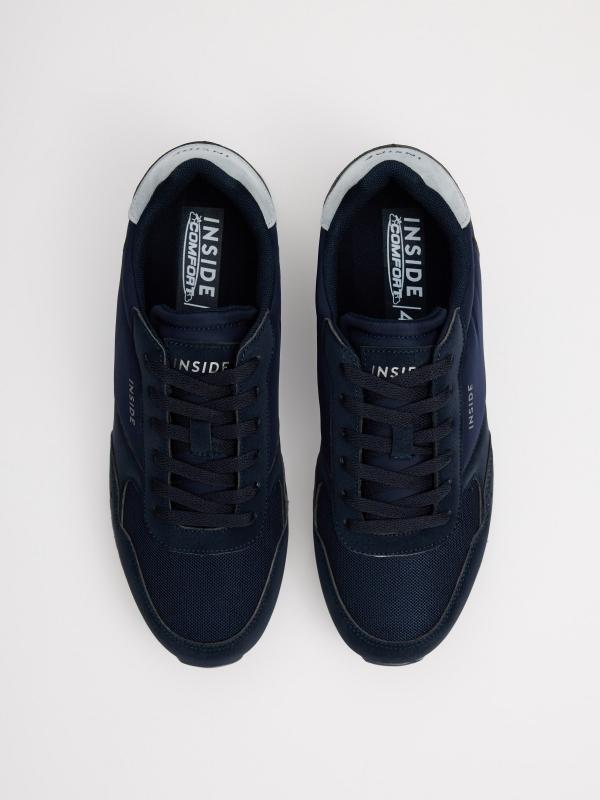 In Side Zapatillas Bajas Casual Azules