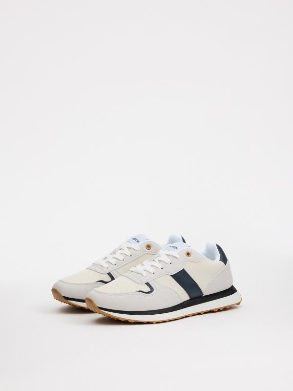 In Side Zapatillas Bajas Casual Blancas