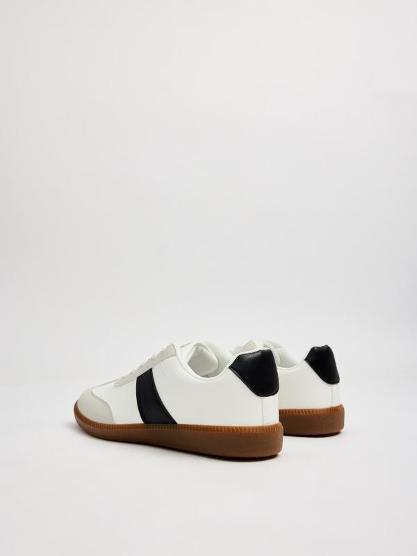 In Side Zapatillas Bajas Retro Blancas