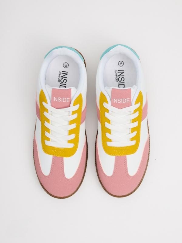 In Side Zapatillas Bajas Retro Combinadas