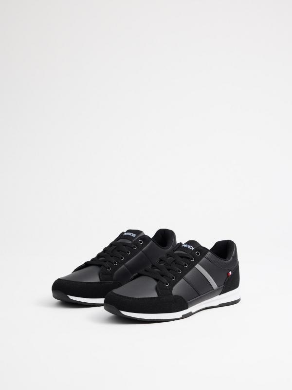 In Side Zapatillas Básicas Con Franja