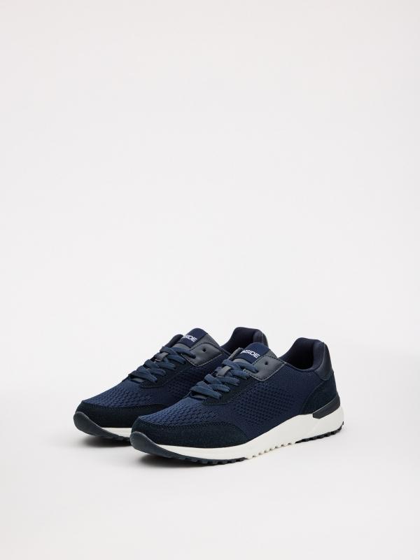 In Side Zapatillas Casual Running Azul Oscuro