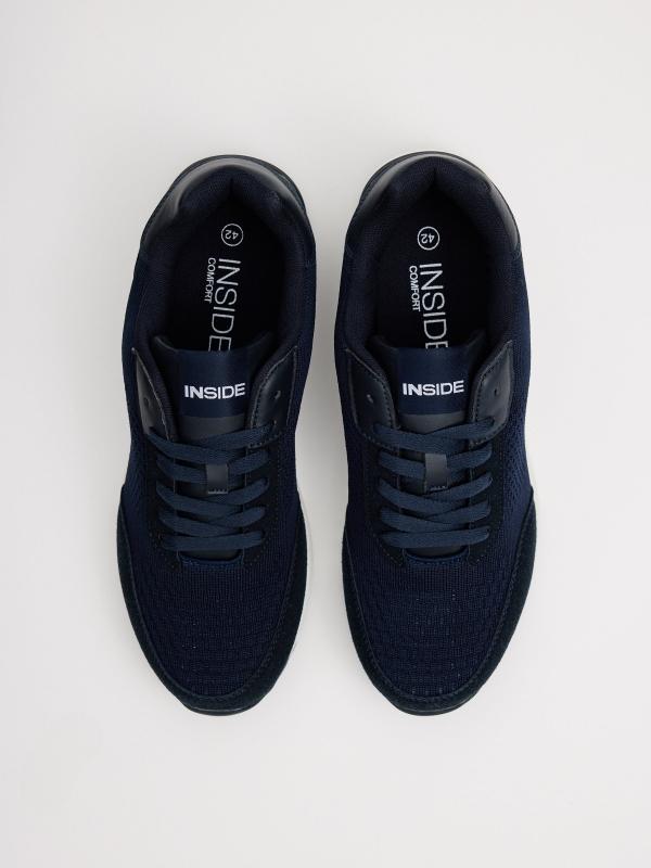 In Side Zapatillas Casual Running Azul Oscuro