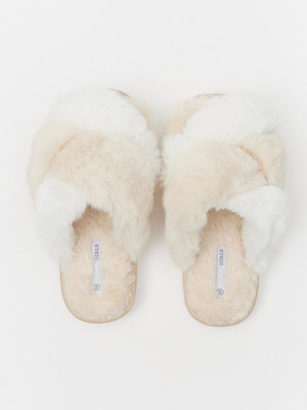 In Side Zapatillas De Casa Cruzadas