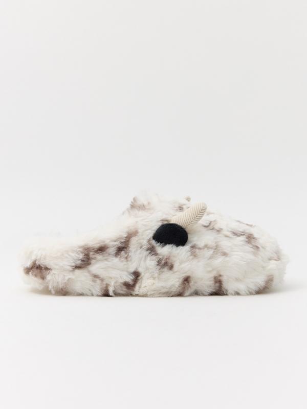 In side Zapatillas de casa vaca