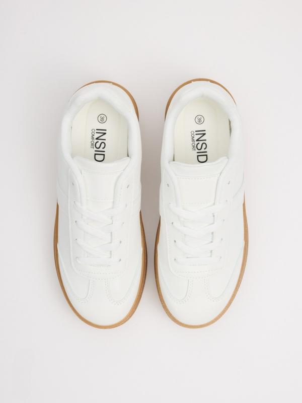 In Side Zapatillas Retro Con Plataforma