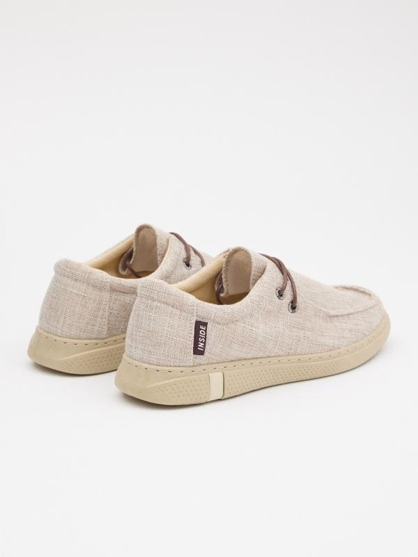 In Side Zapato Bordón Casual Arena