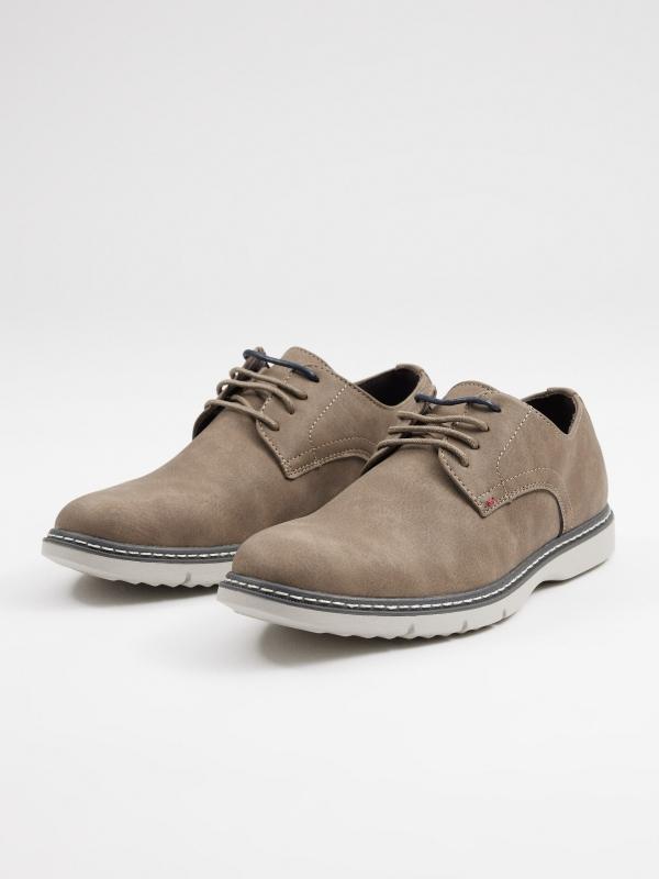 In Side Zapato Clasico Blucher Combina