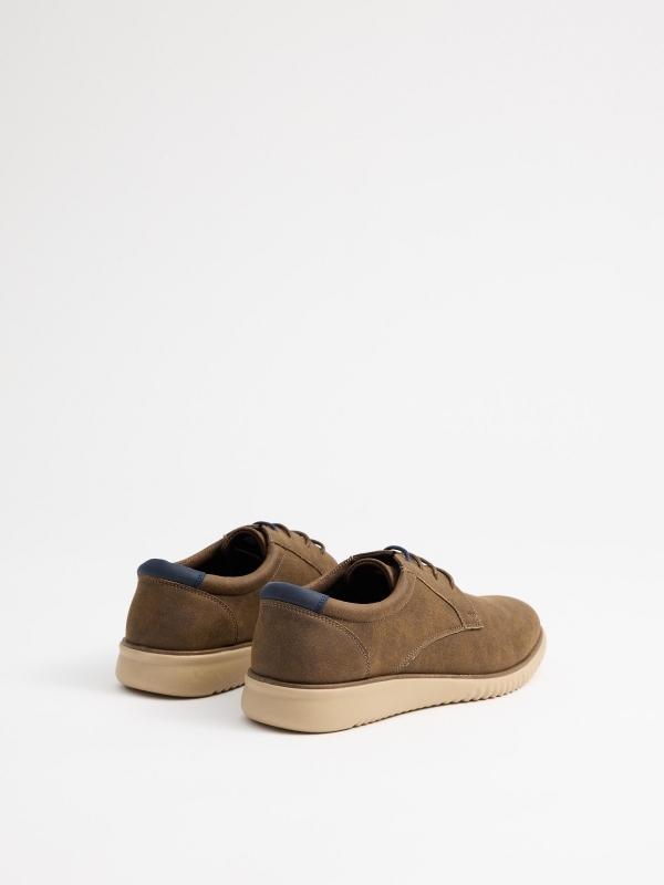 In Side Zapato Clásico Suela Deportiva Marrón