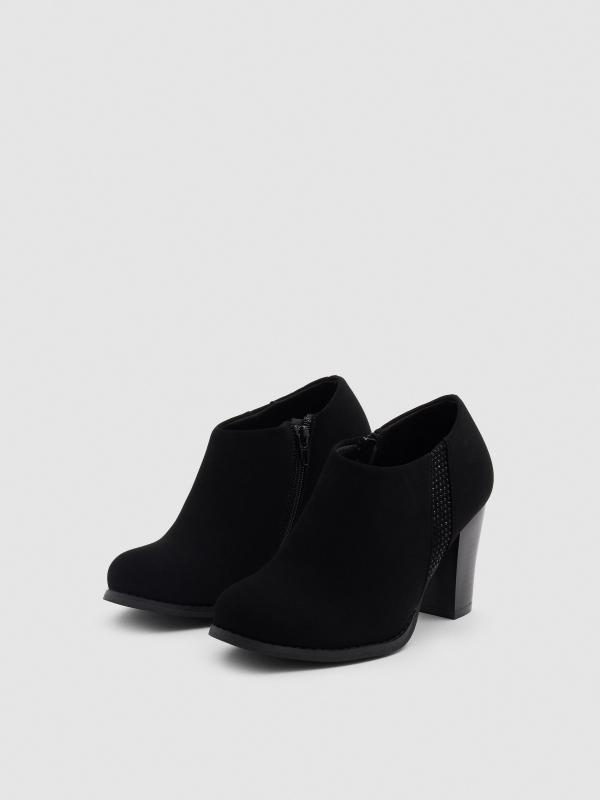 In Side Zapatos De Tacón Brillo Lateral