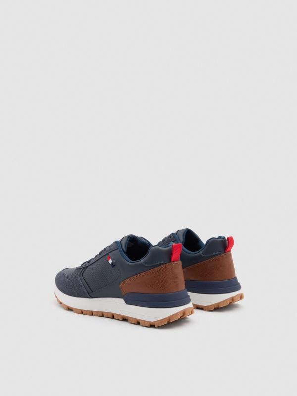 In Side Zapatos Deportivos Casual Bicolor