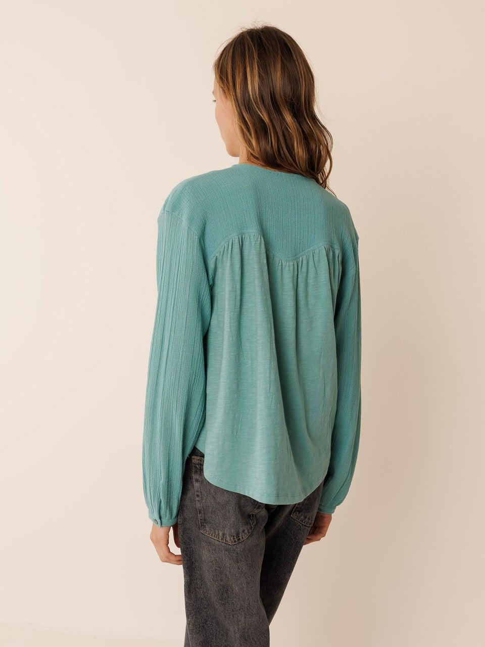 Indi & Cold BLUSA BOMBINADA MANGAS
