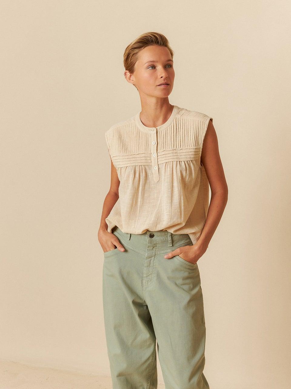 Indi & cold BLUSA GASA JARETAS