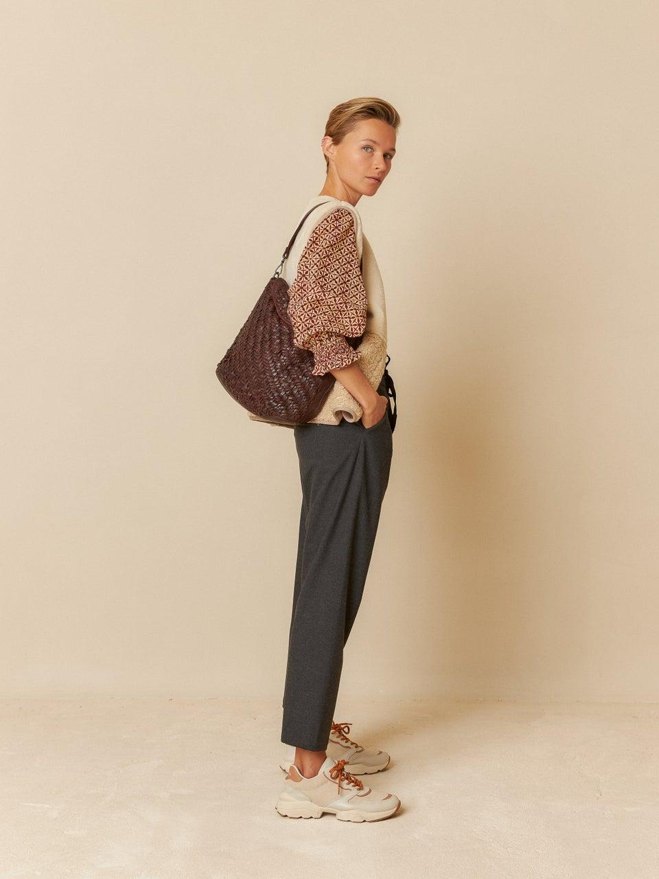 Indi & Cold BOLSO ESPIGA PIEL REMY