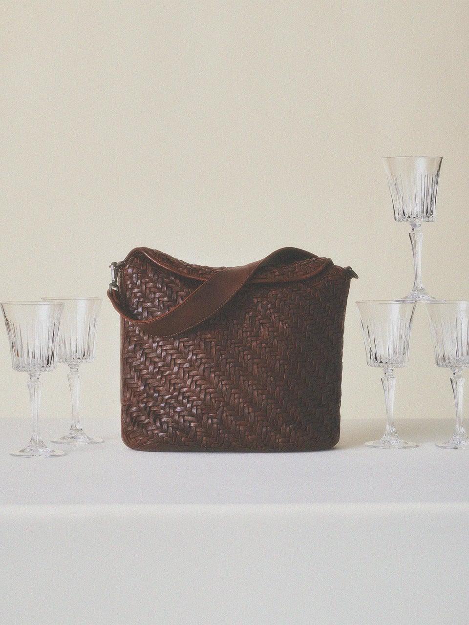 Indi & cold BOLSO ESPIGA PIEL REMY