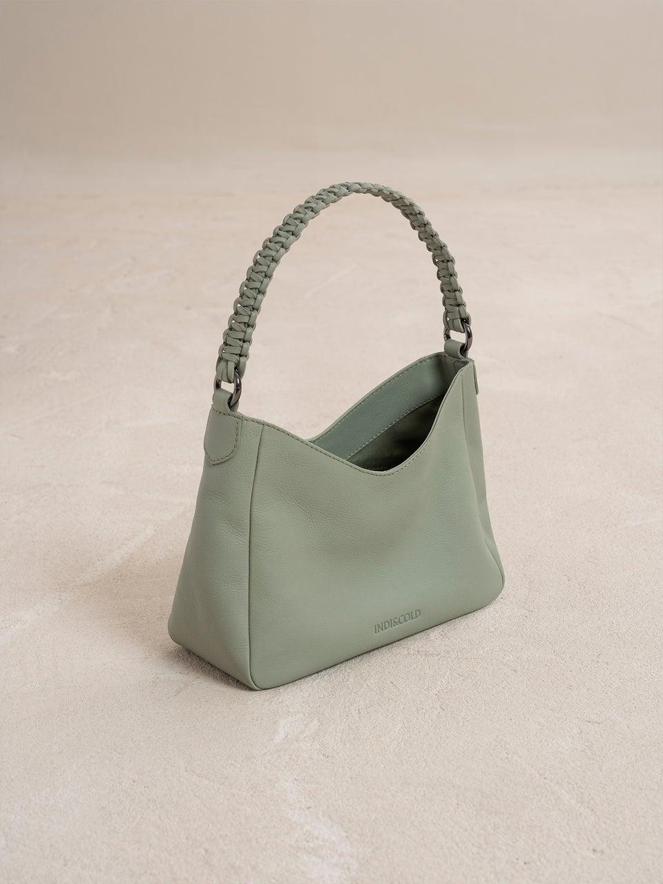 Indi & Cold BOLSO PIEL ASA TRENZADA