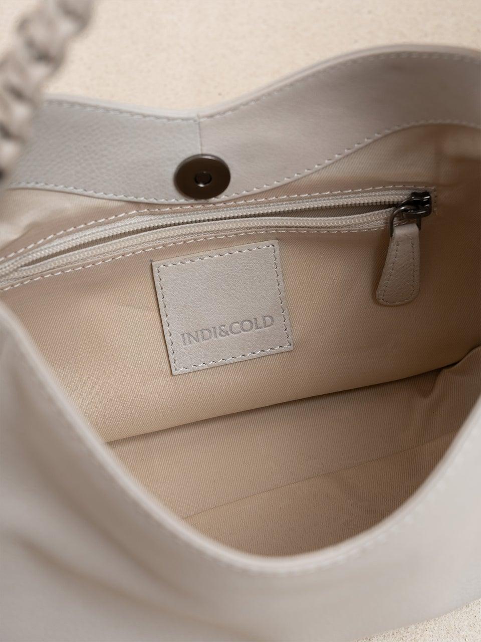 Indi & Cold BOLSO PIEL ASA TRENZADA