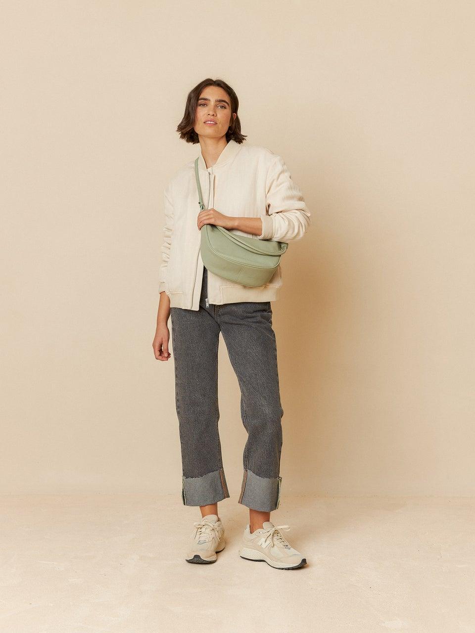 Indi & Cold BOLSO PIEL MEDIA LUNA