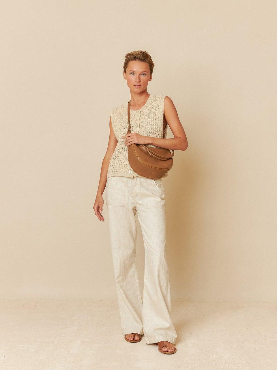 Indi & Cold BOLSO PIEL MEDIA LUNA